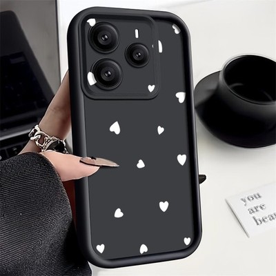 Heart ShockProof Phone Case For Xiaomi Redmi Note 14 13 12 Pro 14T Poco F6 Cover