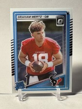 2025 Donruss Optic Graham Mertz Rated Rookie Base