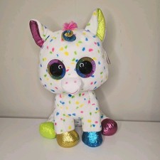 TY Beanie Boos - HARMONIE the Unicorn (LARGE Size - 17 inch) - New With Tags
