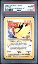 Pokémon TCG Zapdos Wizards Black Star Promos 23 Regular Promo PSA 8 NM-MT on eBay