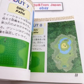 Nintendo Famicom Disk System MARIO GOLF JAPAN COURSE NES 1987 Tested ＆ Work...