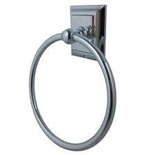 Kingston Brass BA6014 Millennium 6-7/16" Wall Mounted Towel Ring - Chrome
