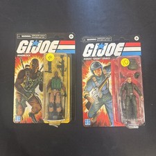 Hasbro G.I. Joe Grunt & Roadblock Retro Collection 3.75 Plastic Action...