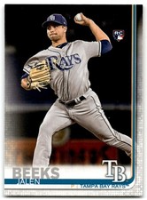 2019 Topps Jalen Beeks Tampa Bay Rays #688