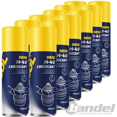 MANNOL M-40 ROSTLÖSER MULTIFUNKTIONS-SPRAY 200ML 12x 9898 (LÖST ROST,BESEITIGT Q