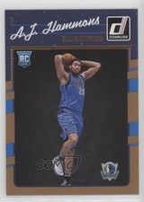 2016-17 Panini Donruss Rookies AJ Hammons #186 0w8