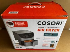 COSORI Pro II 5.8-Quart Smart Air Fryer, 12-in-1,Voice Control, Light Gray New 