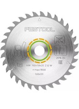 Festool Fine Tooth Wood Cutting Circular Saw Blade 190mm 48T 30mm - 486297