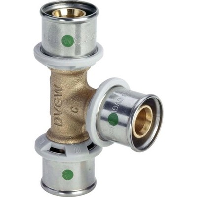 Viega Pressfitting T-Stück 16x16x16mm 1 Stück Sanfix Fosta Wasser / Heizung NEU
