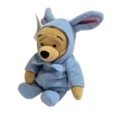 Vintage 1999 Walt Disney Store Winnie The Pooh Easter Bunny Outfit Bean 6" Plush