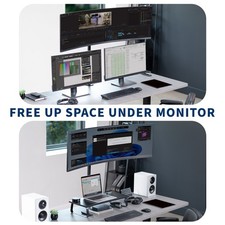 VIVO Single Ultrawide Monitor Tall Desk Mount, Fits Computer Screens up to 49"