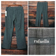 Rafaella Pants Size 14 Modern Fit Wide Leg Dr...