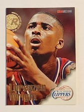 1996-97 NBA Hoops - Rookies Lorenzen Wright #317 (RC) Los Angeles Clippers 
