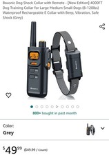 Dog Training Collar for Large Medium Small Dogs 8-120lbs Waterproof...