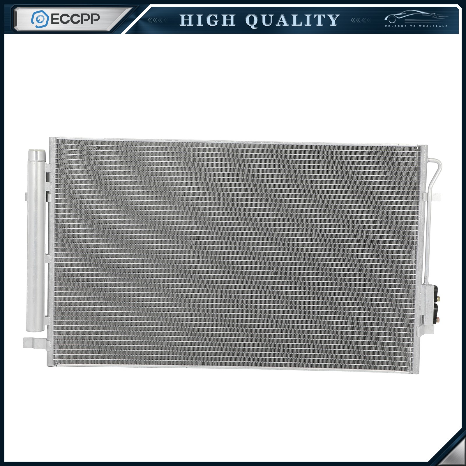 Aluminum AC Condenser For 2022 Hyundai Tucson 2023 Kia Sportage 30222 condenser
