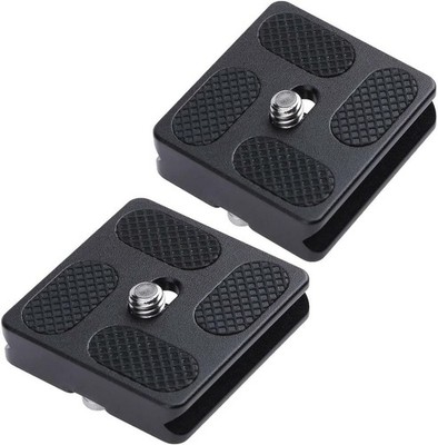 Aluminum PU-40 Quick Release Plate with 1/4'' Screw, Universal Slide-In 40mm*38mm