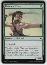 Llanowar Elves Foundations 227 C NM MTG