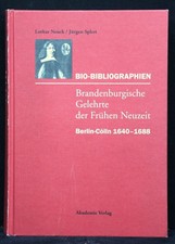 Noack/Splett, Brandenburgische Gelehrte der f...