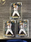2024 Bowman Draft Konnor Griffin 1st Chrome 3 Card Lot BDC-22 Pirates