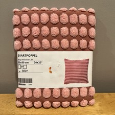 Funda de Almohada Ikea SVARTPOPPEL Rosa C…