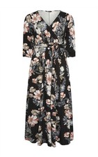 Yours Curve Women's Plus Size Floral Maxi Dress 26/28