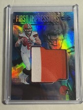 2018 Panini Illusions Football Baker Mayfield First Impressions Patch Card/100