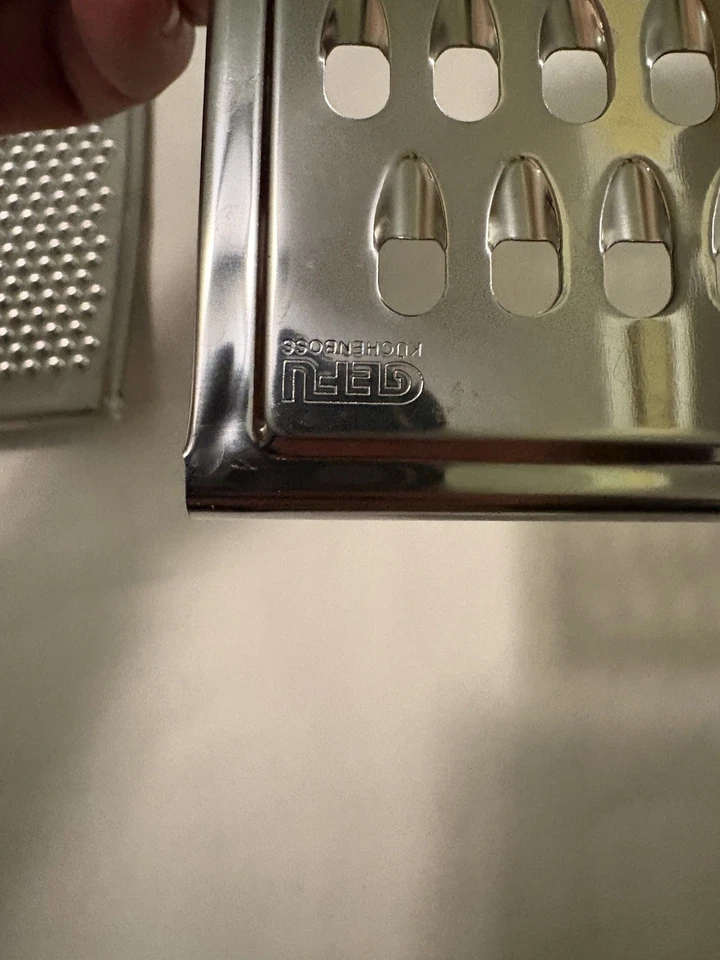 3 GEFU Kuchenboss Grater Plates & Blade Case - Image 3 of 3