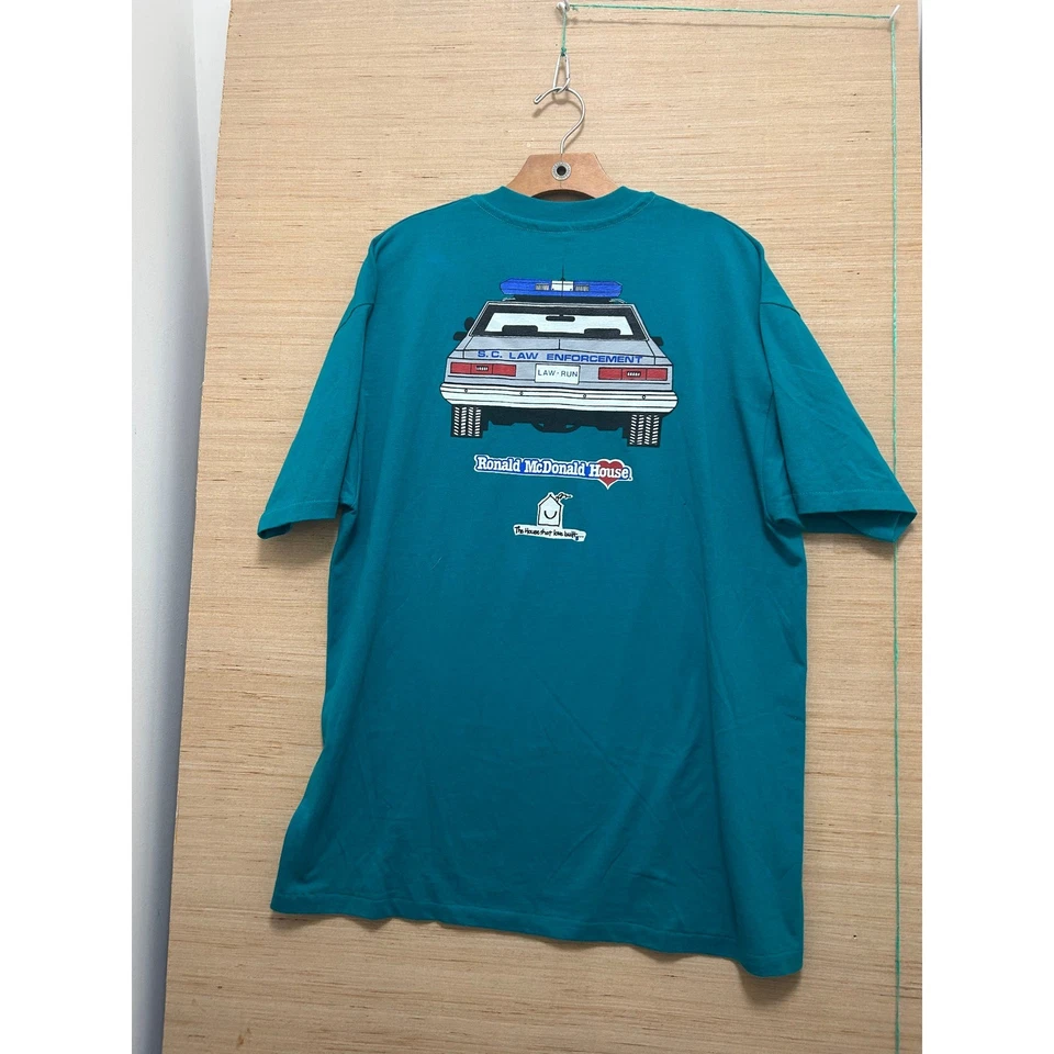 Camiseta De Colección Carolina del Sur Policía Run Ronald McDonald House XL Foto 3 de 4