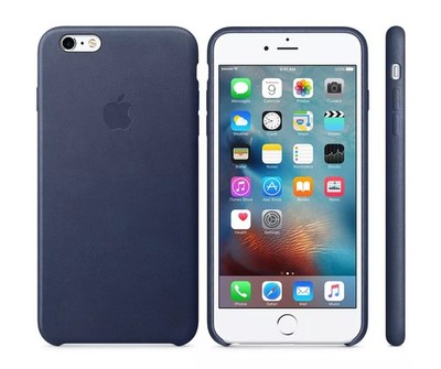 Original Apple iPhone 6 Plus / 6S Plus Leather Case MGQV2ZM/A Midnight Blue