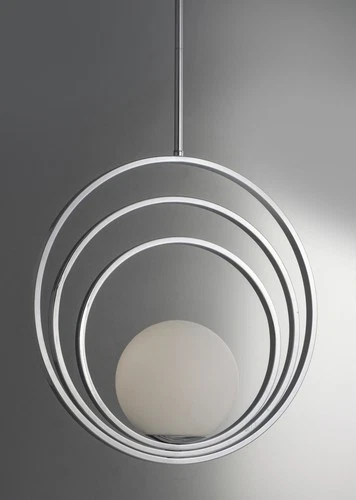 Maxim 26054SW Coronet 1 Light 18" Adjustable Ring Pendant - Brass - Picture 12 of 12