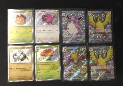 Pokémon TCG Restposten Paldean Fates HIT Bundle Baby Shiny Full Art EX NM