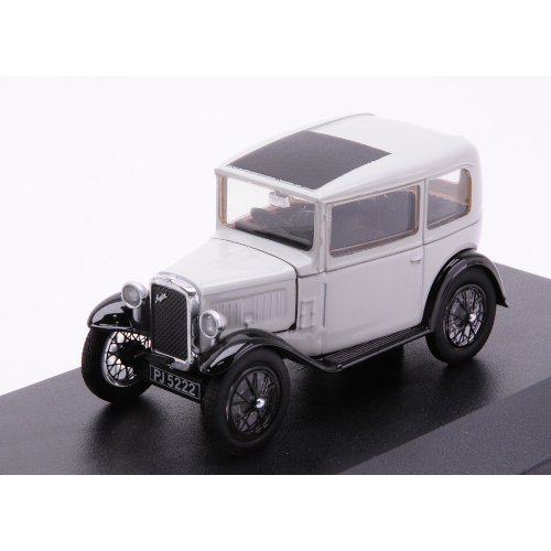 Austin Seven Rn Saloon 1922 Light Grey 1:43 Oxford Auto D'epoca -D- Neues Modell-image