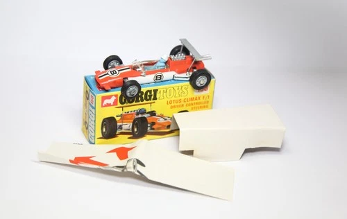 Corgi 158 Lotus Climax F1 Racing Car In Original Box - Near Mint Vintage 1960s