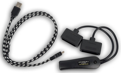 2x SNES Controller to USB Adapter Kabel raphnet technologies ADAP-2XSNES-USB_v2