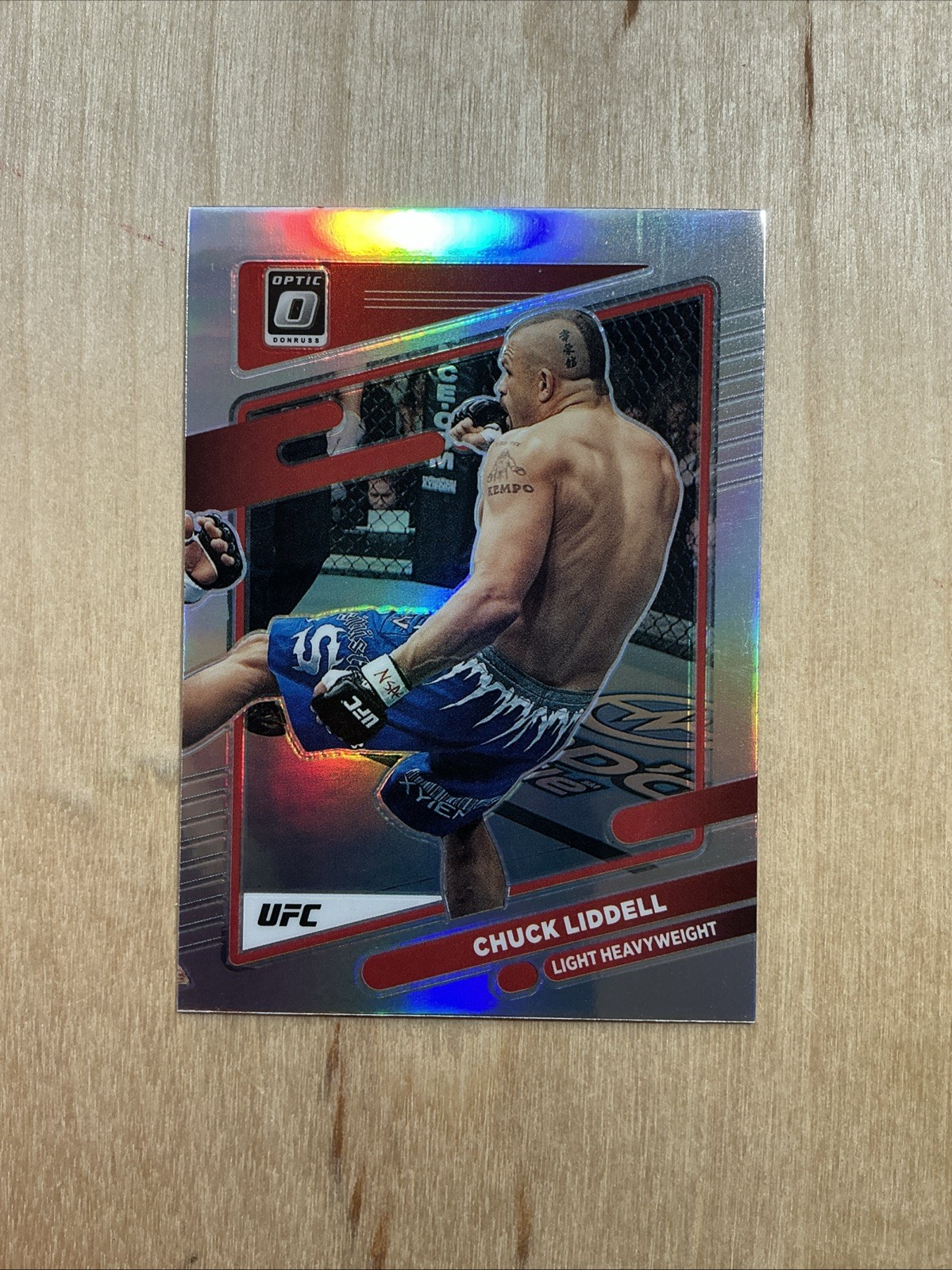 2022 Panini Donruss Optic UFC - Chuck Liddell #17 Holo Prizm