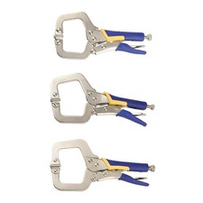 Locking C Clamp Multifunction Grip Vise for Welding Workshop Use Craftsmen