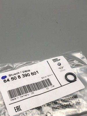 Neu Original BMW Aircon A/C Leitung Rohr Schlauch Dichtung Dichtung O-Ring 7,65mm 64508390601