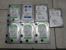 MIXED LOT OF 7 750GB 3.5" HARD DRIVE HDD SATA