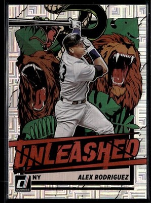 2021 Donruss Unleashed Vector Alex Rodriguez New York Yankees #UNL23