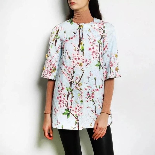 Women Dolce & Gabbana Blazer White Jacquard 34 /