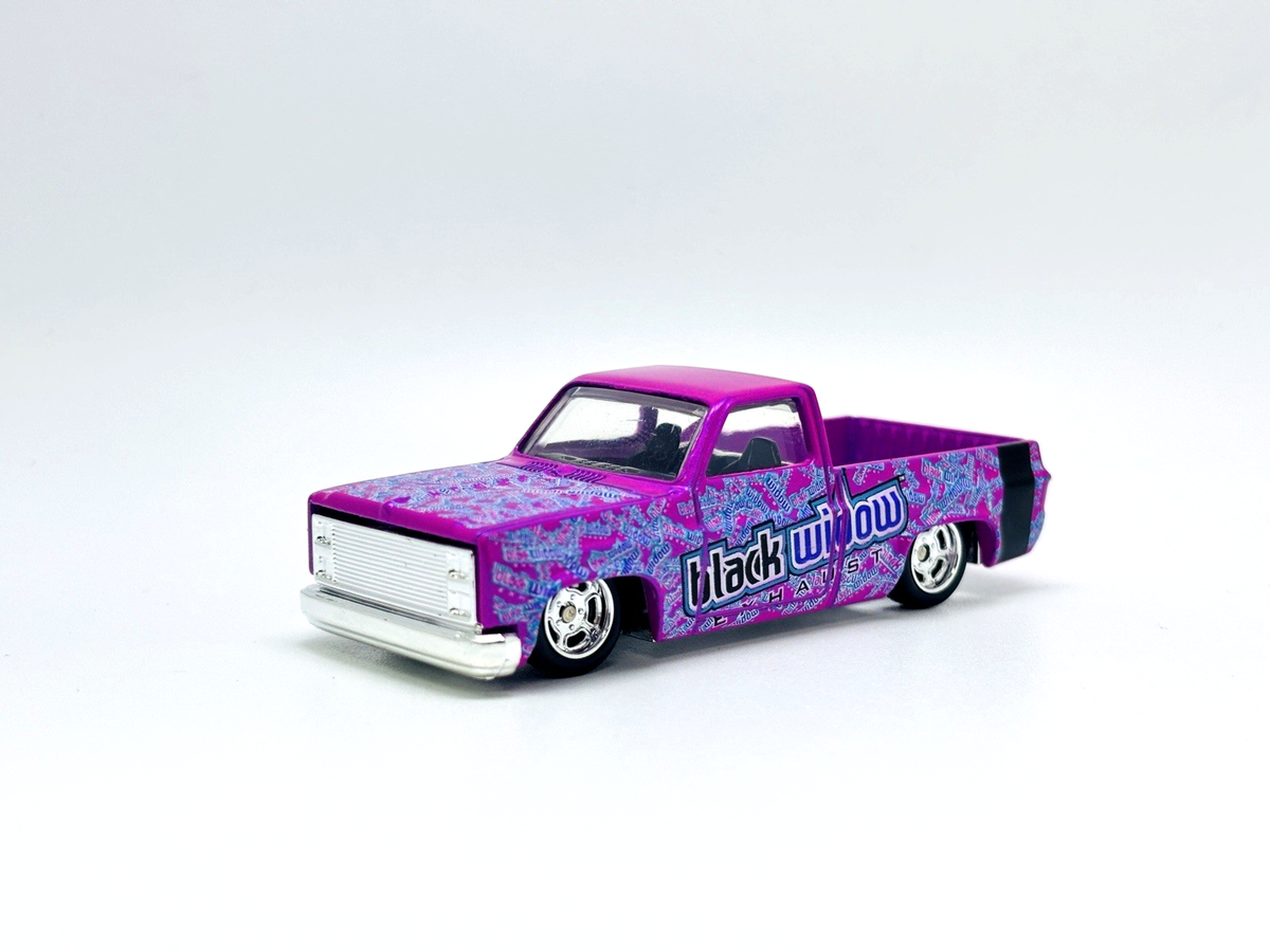 2026 Hotwheels # '83 Chevy Silverado , With Real Rider Un-Spun