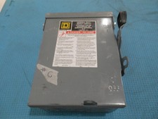 c Square D general duty disconnect safety switch 30 A 240 vac