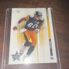 Leaf 2003 Rookies & Stars Plaxico Burress #73 Pittsburgh Steelers Football