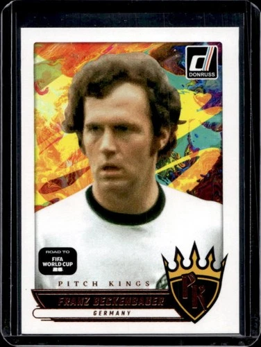 2025-26 Donruss Road to FIFA World Cup 26' Franz Beckenbauer Pitch Kings #25