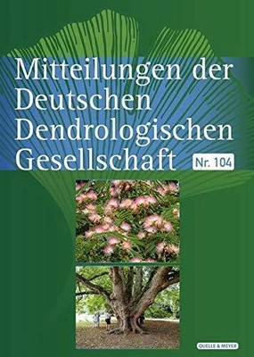 Mitteilungen der DDG: Nr. 104 Buch Quelle & Meyer