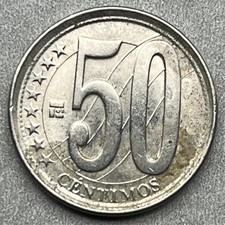 Venezuela / 50 Centimos / 2007 / Y#92 / World Coin / (03-0624)