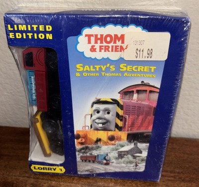 Thomas & Friends Saltys Secret Other Adventures Sealed Wood Lorry Bonus Train