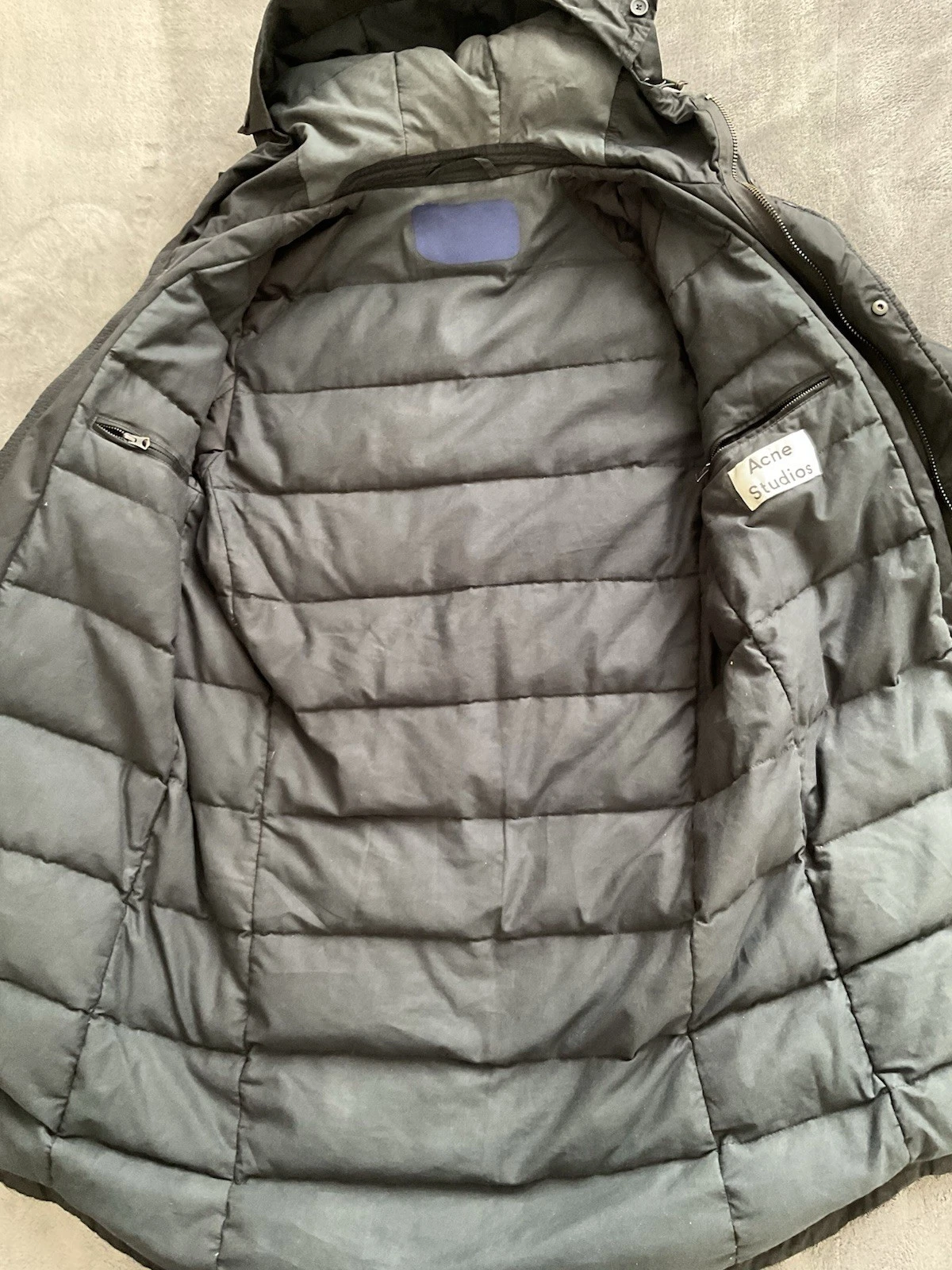 Acne Studious New Montreal AW15 Long Down Puffer Jacket Men's 44 (fits M) Black image 18