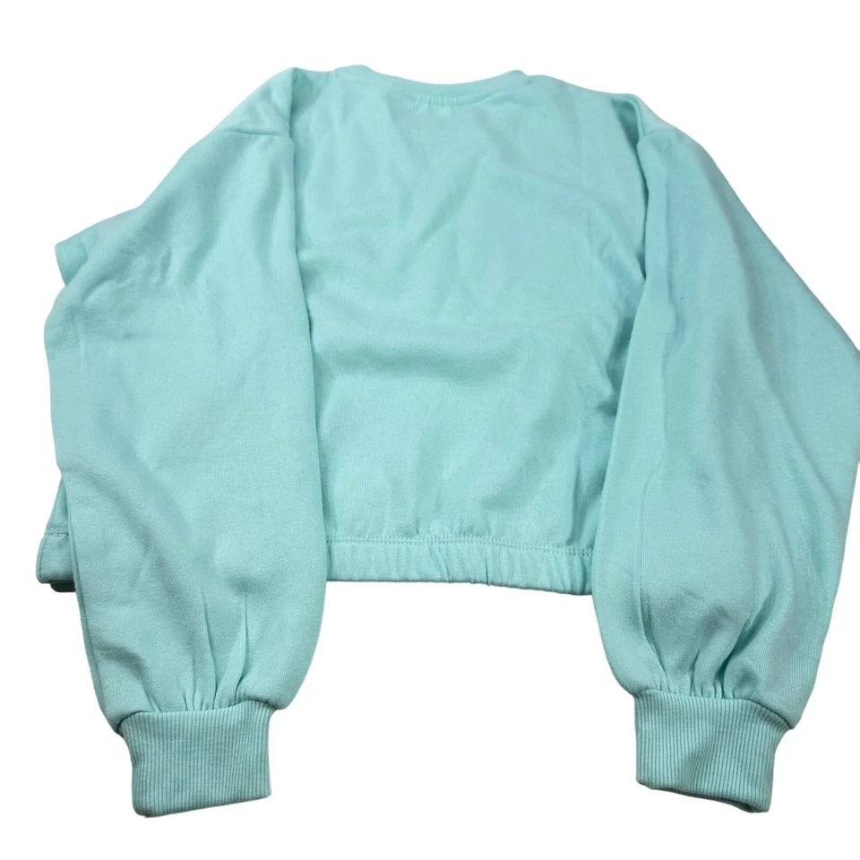 Disney Star Wars Youth Size Large 10-12 Sweatshirt R2-D2 Graphic Green NWOT - Image 2 of 4