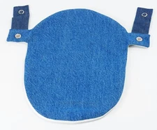 Denim Ostomy Colostomy Pouch Bag Fastomy Cover for Convatec & Hollister - New!